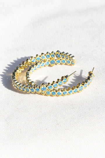 OCULUS HOOPS- AQUAMARINE